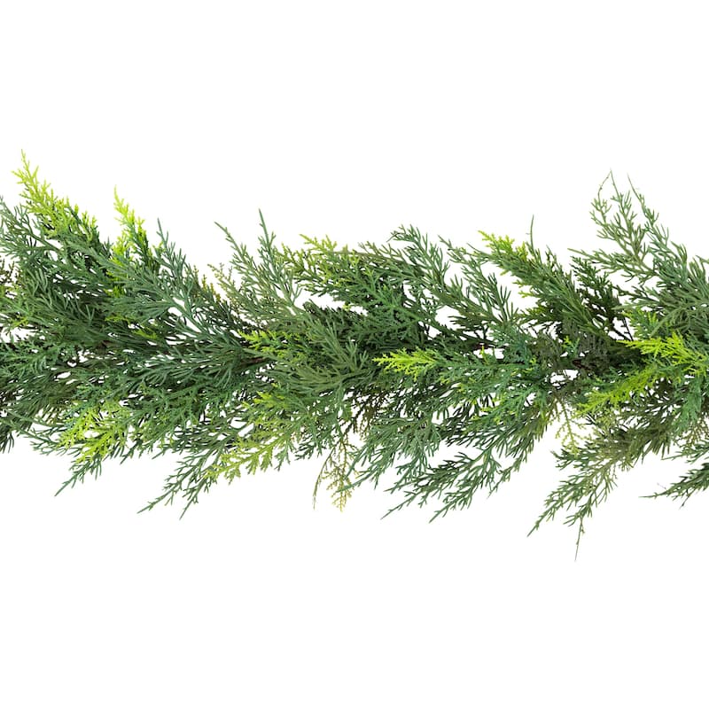 Cedar Artificial Christmas Garland - 6' x 14" - Unlit