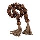 preview thumbnail 4 of 4, Sagebrook Home Wood, 26" Flat Beads Garland, Natural, Novelty, 1.25"H, Solid Color - 26.0" x 1.25" x 1.25"