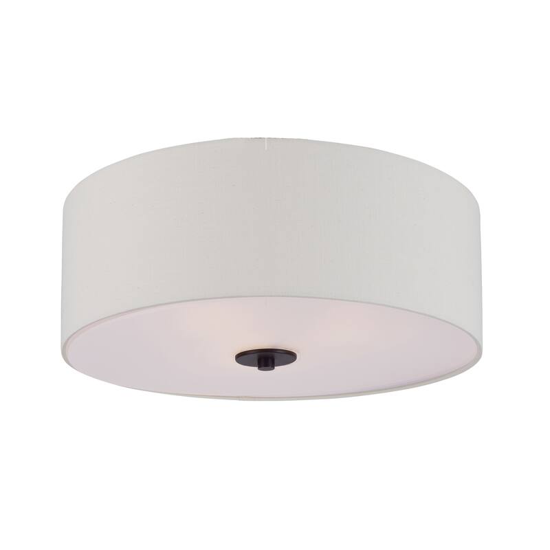 Bongo 3-Light Flush Mount - Oil Rubbed bronze
