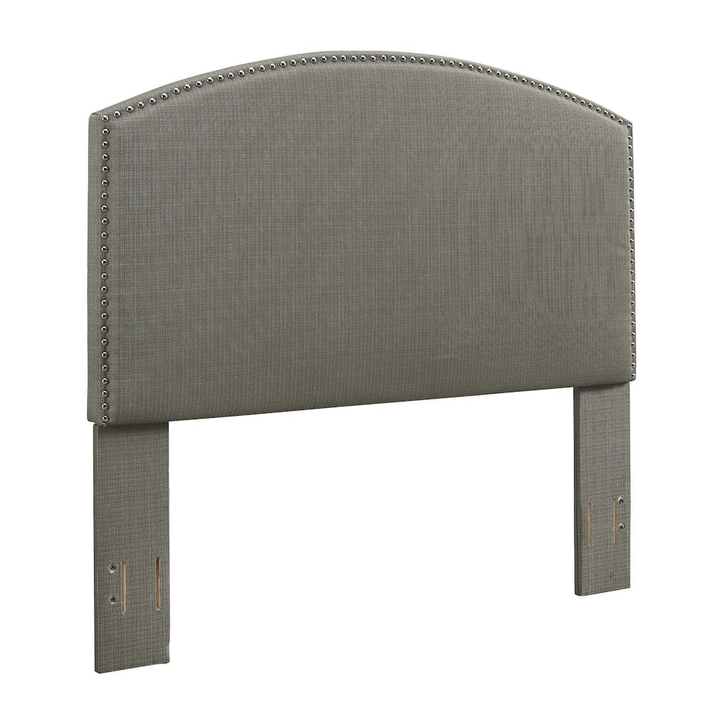 Linen Headboard King Cal King - Maykoosh Revival Design - Creme Upholstered Wall Mount Headboard - Elegant Bedroom Decor