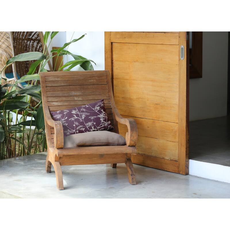 Windy Blossom Outdoor Pillow