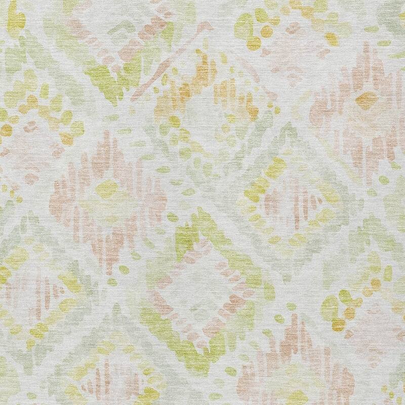 HomeRoots Geometric Transitional Rectangle Outdoor Rug