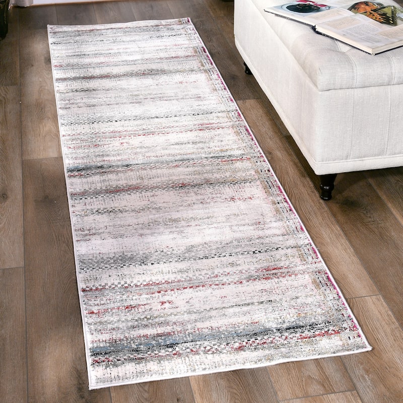 Christian Abstract Striped Area Rug