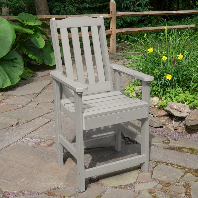 Lehigh Eco-friendly Counter Height Outdoor Dining Armchair