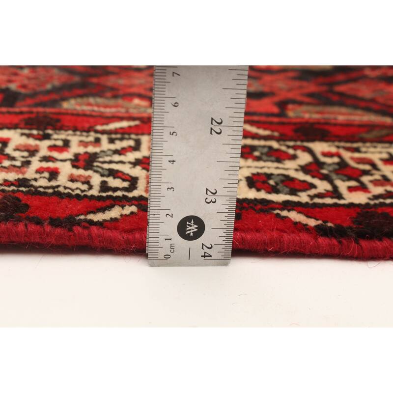 ECARPETGALLERY Hand-knotted Andelz Black Wool Rug - 3'5 x 9'9