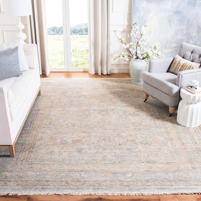 SAFAVIEH Couture Hand-knotted Sultanabad Nikolinka Traditional Oriental Wool Rug with Fringe