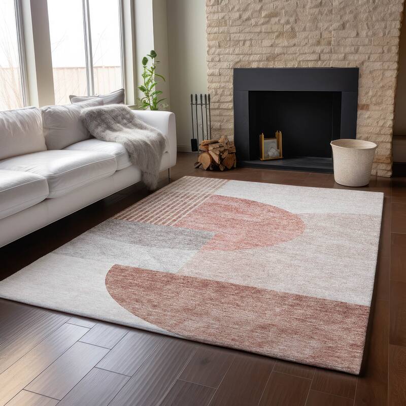 Premium Washable Super Soft Modern Deco Mayfield Rug