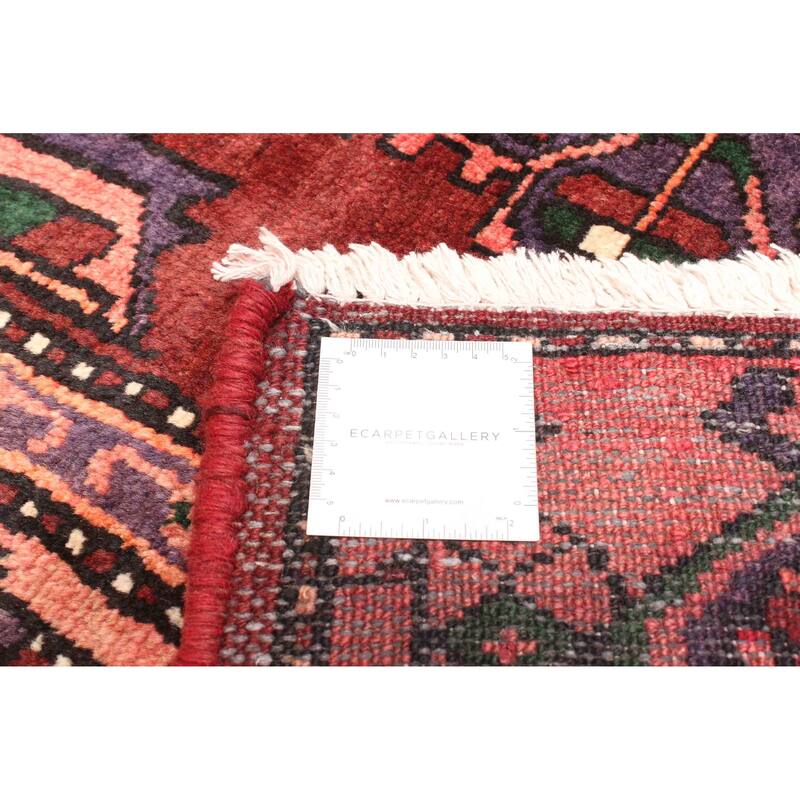 ECARPETGALLERY Hand-knotted Konya Anatolian Dark Red Wool Rug - 4'9 x 8'4