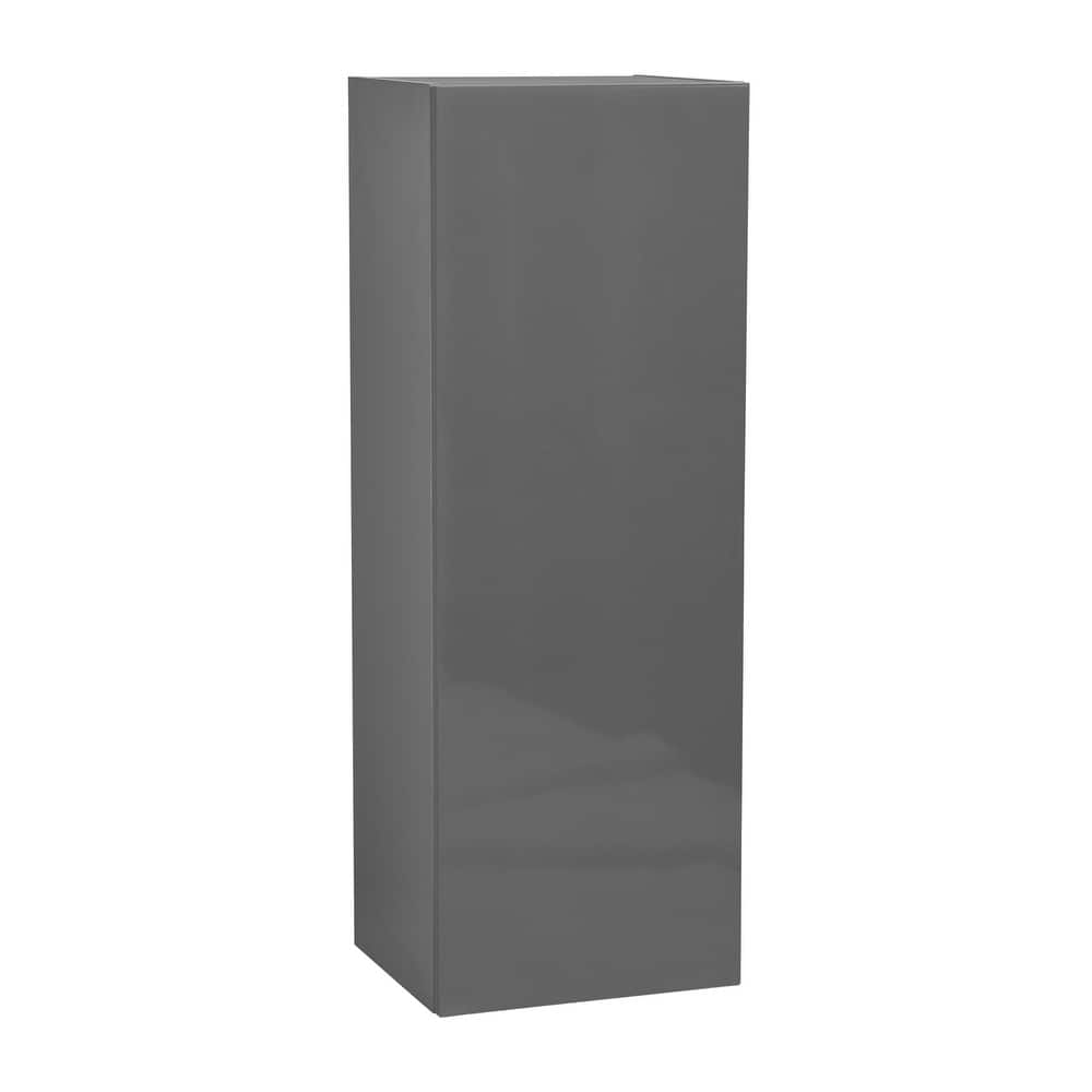 9" x 42" Wall Cabinet-Single Door-Grey - 9 x 42 x 12