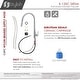 preview thumbnail 38 of 54, STYLISH Kitchen Sink Faucet Single Handle Pull Down Dual Mode Stainless Steel Polished