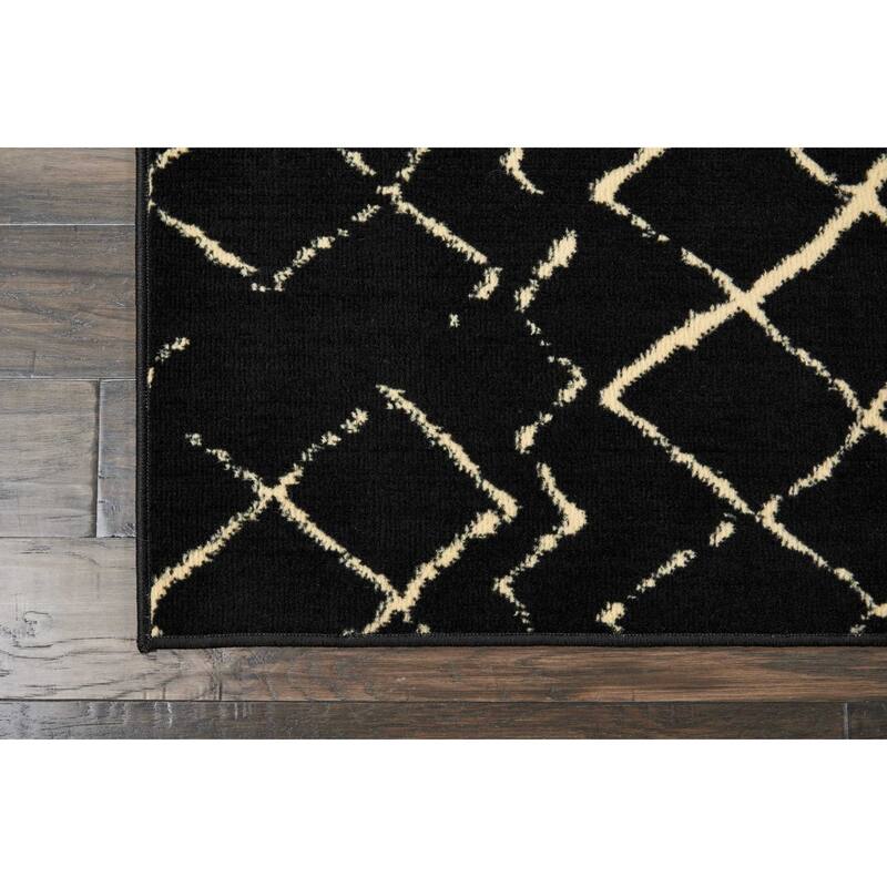Nourison Grafix Moroccan Patterned Area Rug