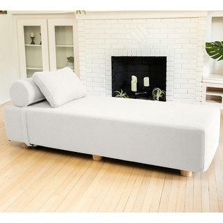Jaxx Alvy Indoor Lounger Daybed Luxurious Lounger with Maple