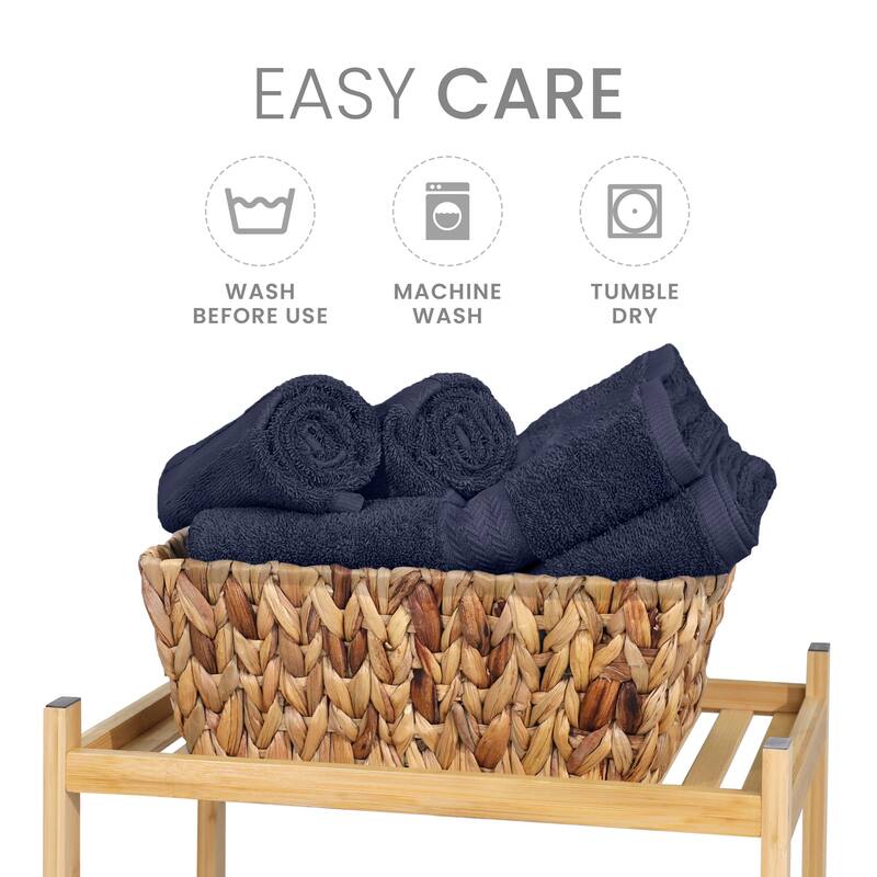 Martex 6 PC 100% Ringspun Cotton Towel Set Highly Absorbent & Soft