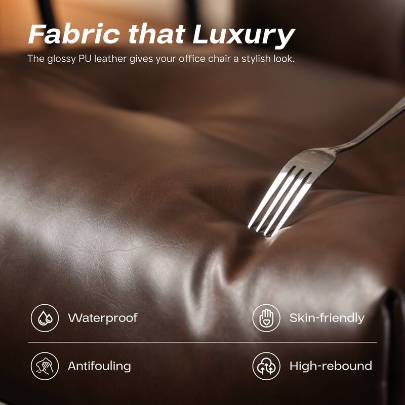 HOOOWOOO Ergonomic High Back Office Chair Adjustable Swivel Task Chair