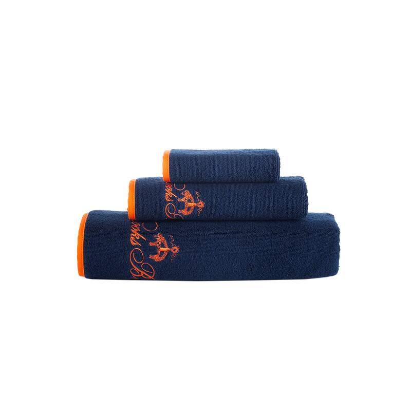 Brooks Brothers Contrast Frame 3 pcs Towel Set