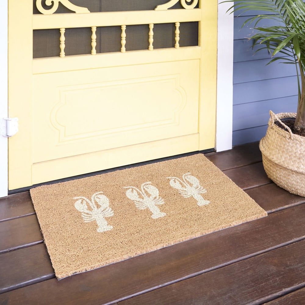 Lobster Coastal 18" x 30" Doormat - 18" x 30"