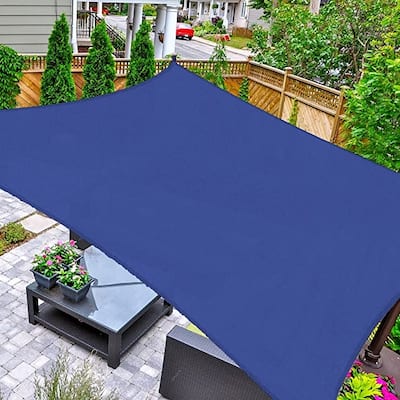 16' x 20' Sun Shade Sail Rectangle Canopy UV Block Cover for Outdoor Patio