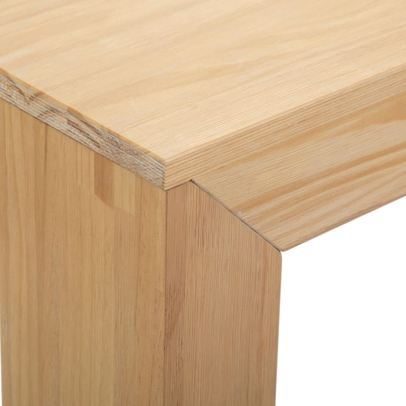 Plank and Beam Modern Rectangular Side Table - 25"