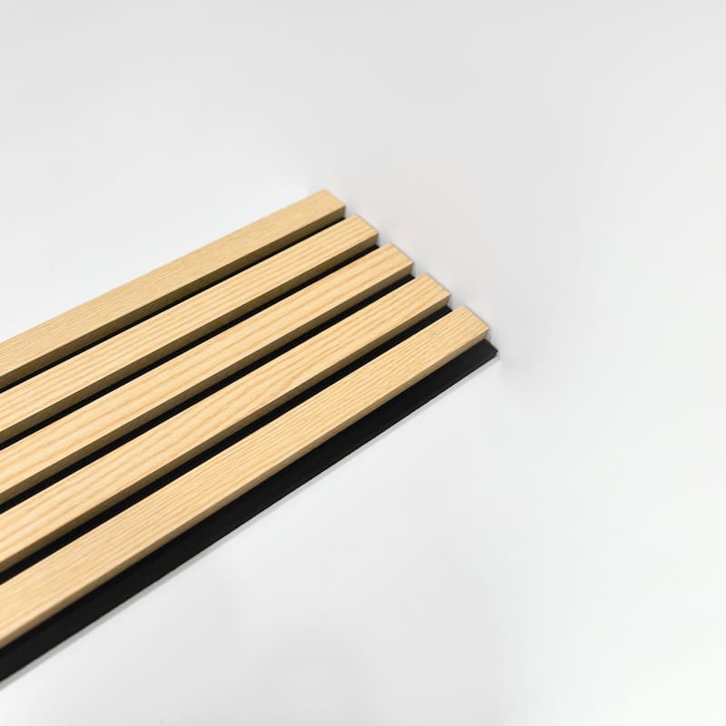 Art3d 7.9 x 94.5in Acoustic Wall Panels,Wood Slat Wall Panel for Wall and Ceiling,4pcs