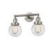 Option Brushed Satin Nickel / Clear