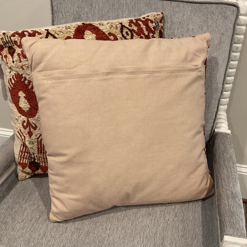 HERAT ORIENTAL Handmade Chenille Throw Pillow Set