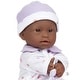 preview thumbnail 5 of 5, JC Toys La Baby Soft 11" Baby Doll, Purple with Blanket, African-American