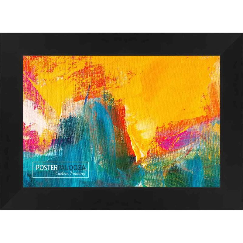 24x26 Black Shadowbox Frame - Interior Size 24x26 - Black Frame Is Made to Display Items Up To 1.75 In Deep