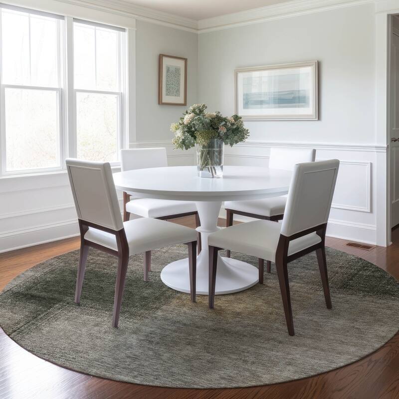 Machine Washable Indoor/ Outdoor Chantille Ombre Rug