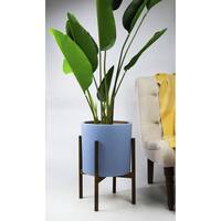 Blue Ceramic Planters Hangers Stands Shop Online At Overstock