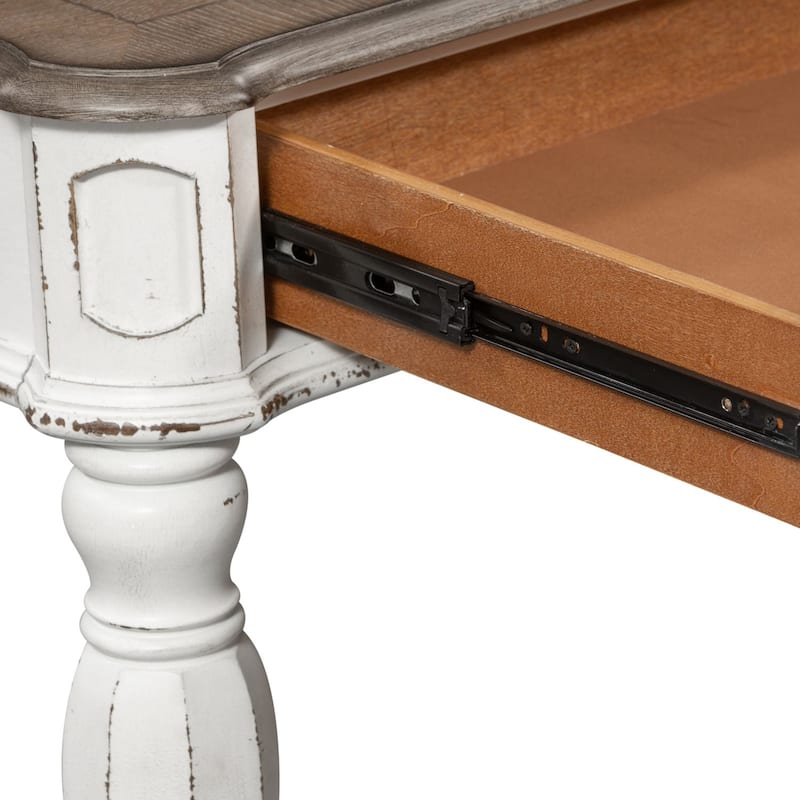 Magnolia Manor Antique White Weathered Bark Vanity