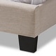 preview thumbnail 16 of 41, Taylor & Olive Tuxbury Upholstered Twin Platform Bed