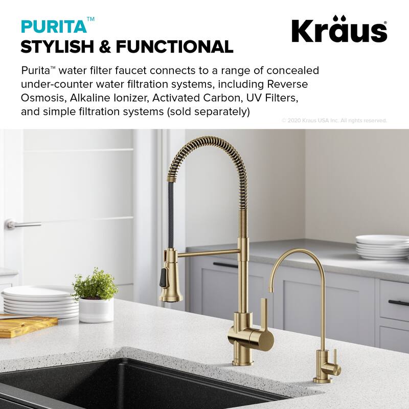 Kraus Purita Drinking Water Dispenser Beverage Kitchen Faucet