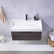 preview thumbnail 13 of 117, Vegadeo Bath Vanity with One-Piece Composite Stone Sink Top