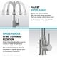 preview thumbnail 49 of 106, KRAUS Bolden 2-Function Single Handle Pulldown Kitchen Faucet