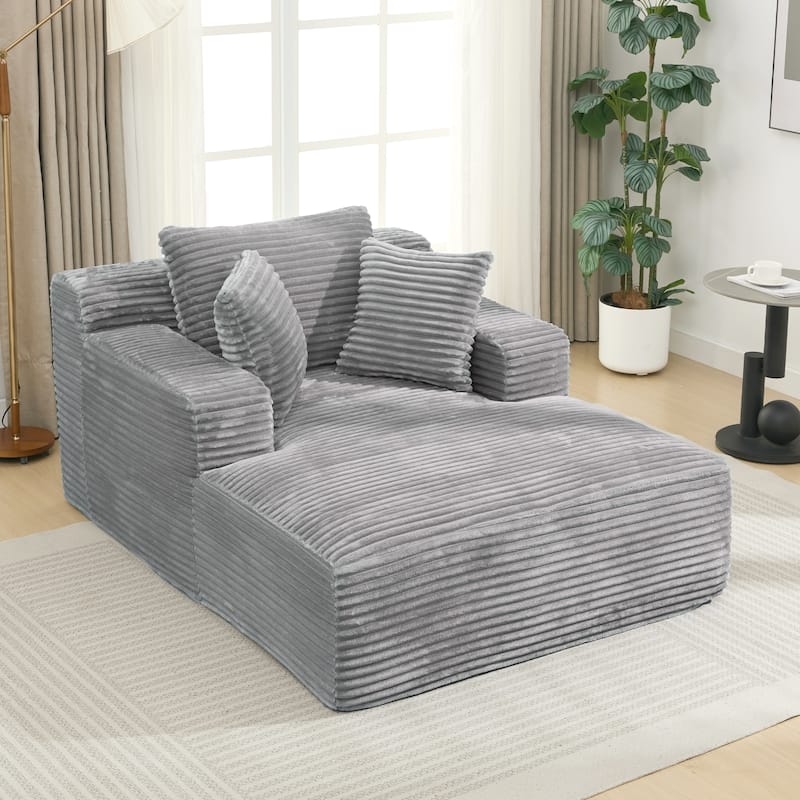 48.8″ 2-Seater Sleeper Sofa with Removable Pillows for Living Room/Bedroom