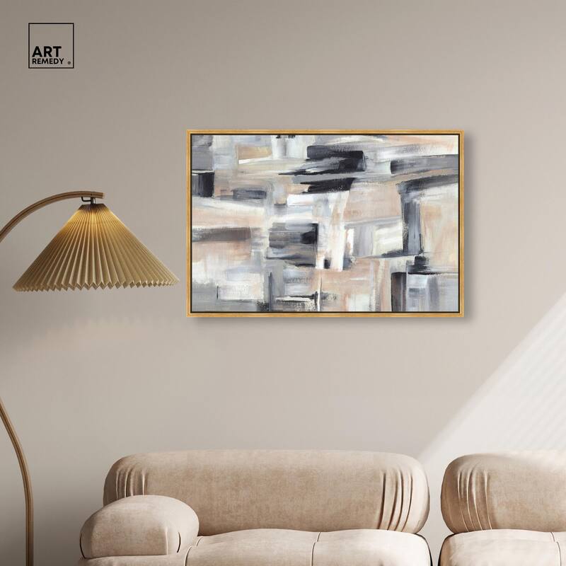 Neutral Nirvana Canvas by Art Remedy