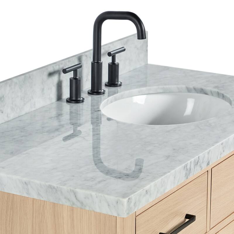 Ariel T043SRCWOVO Hepburn 43" Free Standing Single Basin Vanity Set