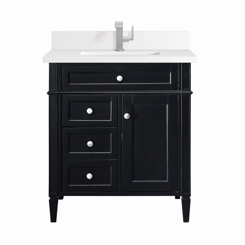 James Martin Vanities 650-V30-1WZ Brittany 30" Single Basin Poplar