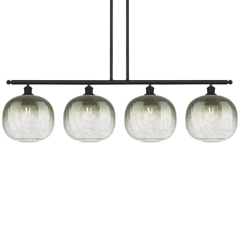 Innovations Lighting 516-4I-13-49 Brookhaven Sphere Linear Brookhaven - Matte Black / Slate