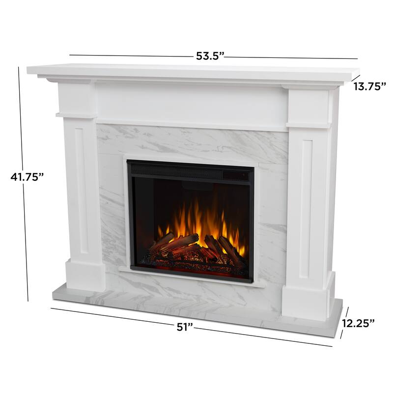 Kipling 53.5" Electric Fireplace by Real Flame