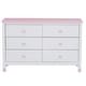 preview thumbnail 2 of 16, Wooden Storage Dresser with 6 Drawers,Storage Cabinet for kids