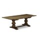 preview thumbnail 3 of 44, 7-Pc Kitchen Dinning Set with Rectangle Table and Parson Chairs - Distressed Jacobean Finish (Color Option)