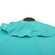 preview thumbnail 84 of 142, Holme 9-foot Steel Market Patio Umbrella with Tilt-and-Crank