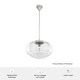 preview thumbnail 29 of 32, Hunter 16" Saddle Creek 1 Light Pendant / Semi-Flush Mount Ceiling Light - Entry, Kitchen Island, Dining Room - Schoolhouse
