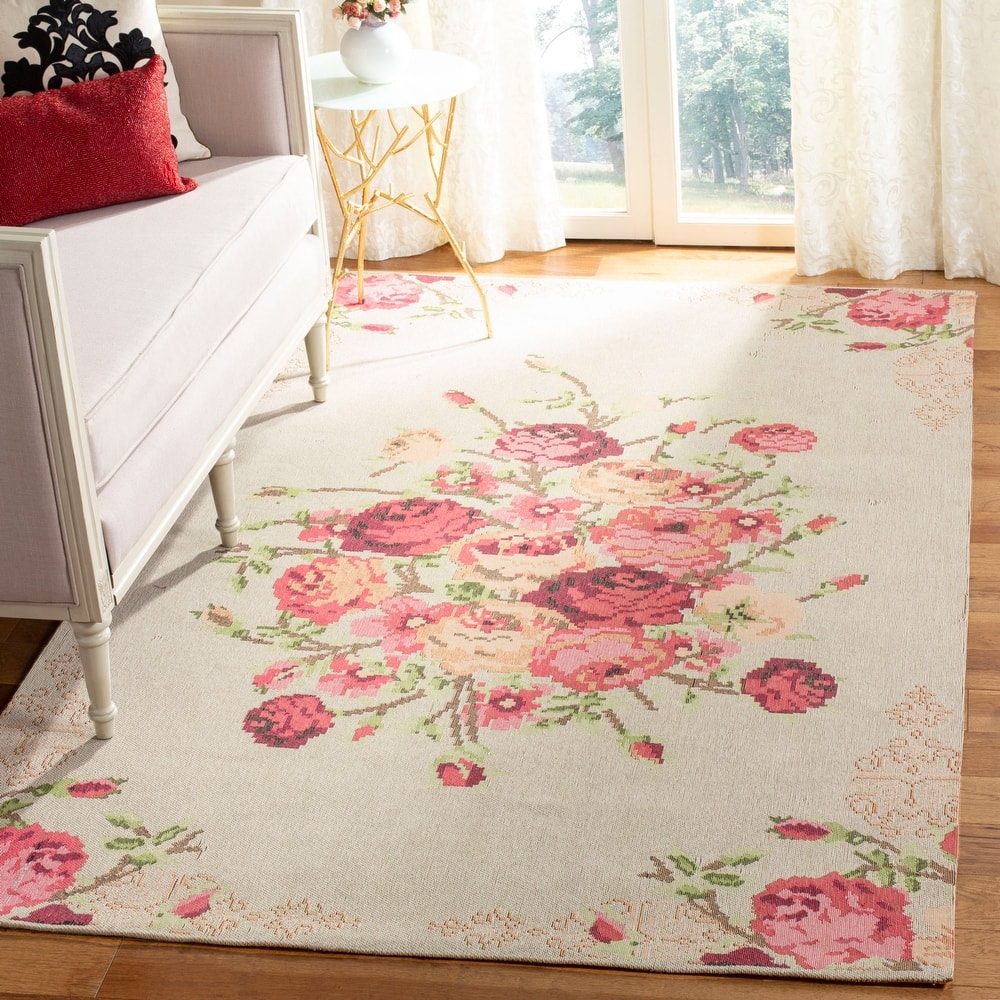 SAFAVIEH Classic Vintage Boho Edona Oriental Cotton Rug