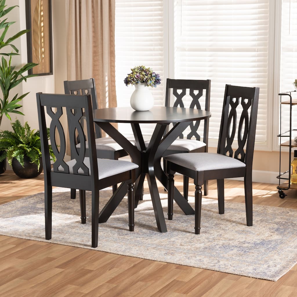Callie Modern and Contemporary 5-Piece Dining Set