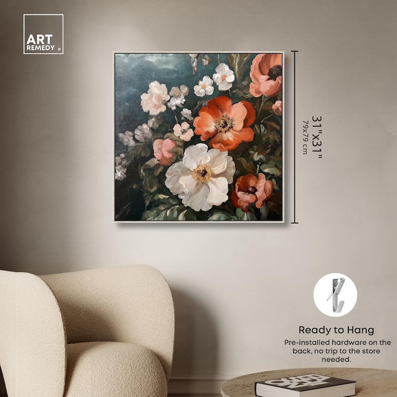 Petals in Abundance Canvas by Art Remedy