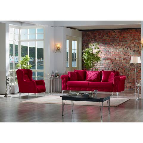 Ripy 2-piece 1 Sofa And 1 Chair Living Room Set