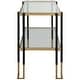 preview thumbnail 3 of 3, Uttermost Kentmore 28" Wide Urban Modern Gold and Black End Table Side