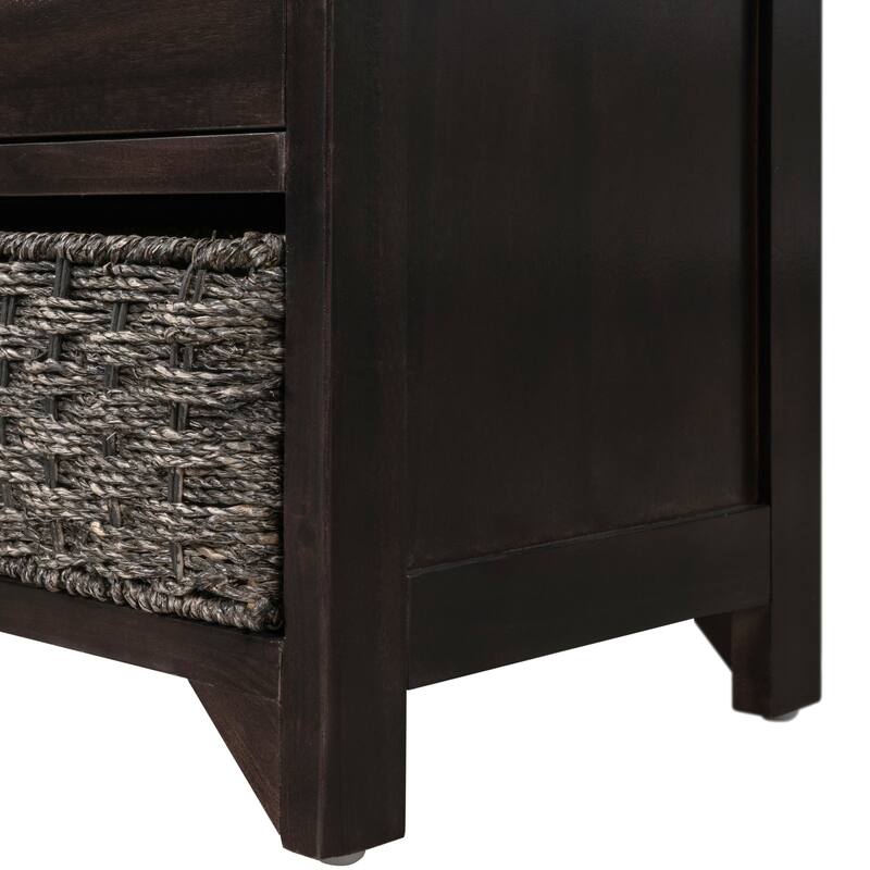 Storage Bench Entryway Bench Shoe Bench with Cushion